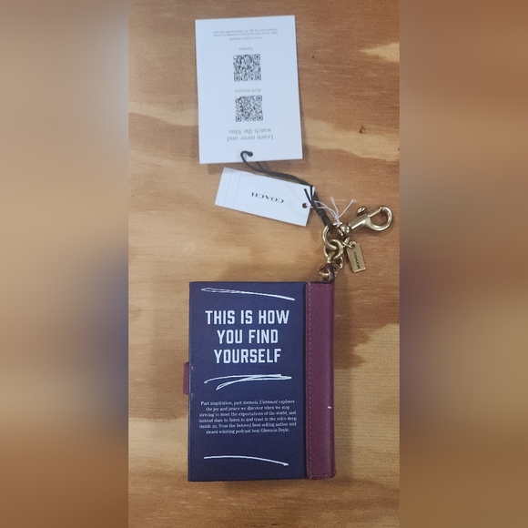 Coach 'Untamed' By Glennon Doyle Book Bag Charm - Picture 10 of 11